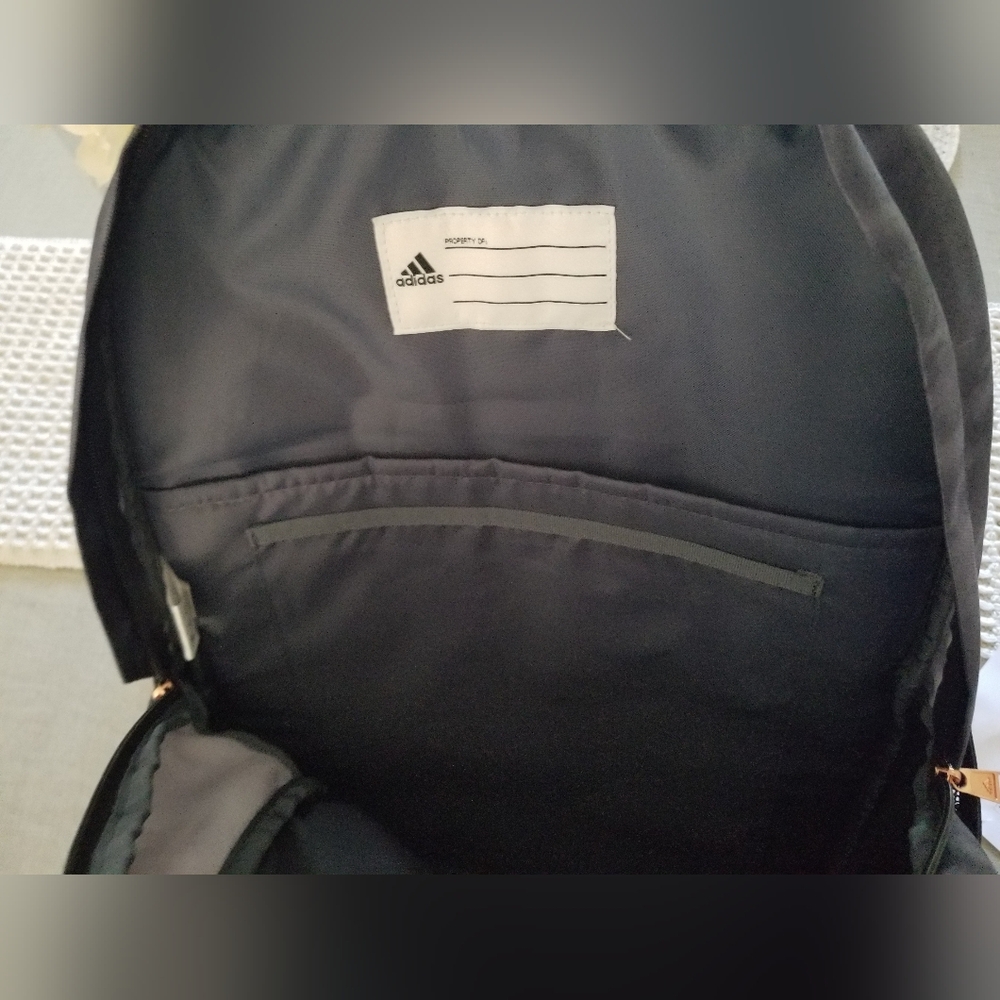 Adidas Black and Gold Backpack, Large, EUC - Picture 7 of 7